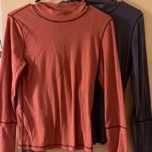 Set of two free people long sleeves